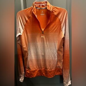 Adidas Size S Golf 1/4 Zip Lightweight Performance Jacket Pre-owned